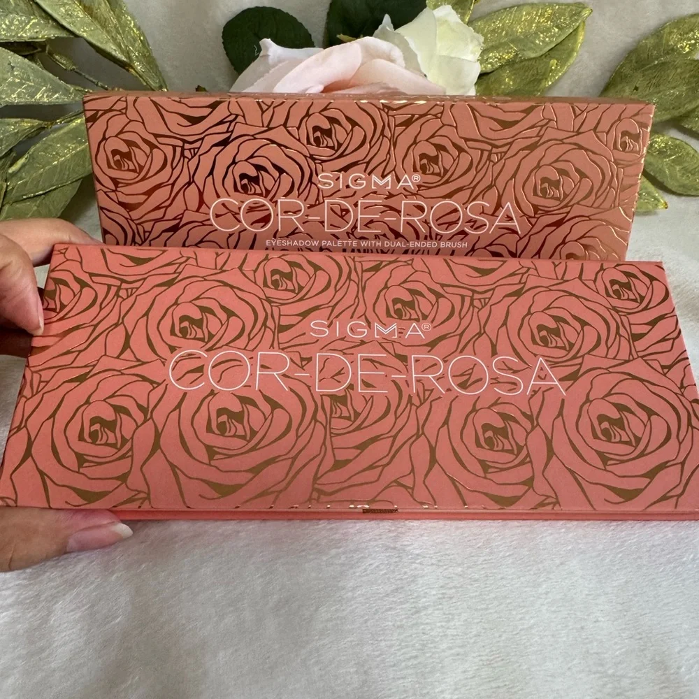 Sigma Beauty Cor-de-Rosa Eyeshadow Palette with Pink and Purple Hues